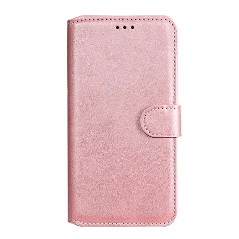 Funda de Cuero Cartera con Soporte Carcasa L03 para Samsung Galaxy A11 Oro Rosa