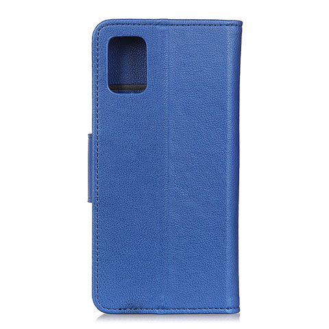 Funda de Cuero Cartera con Soporte Carcasa L03 para Samsung Galaxy A41 Azul