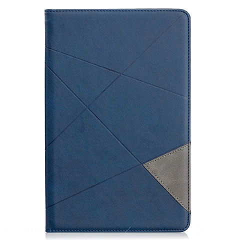 Funda de Cuero Cartera con Soporte Carcasa L03 para Samsung Galaxy Tab S6 Lite 10.4 SM-P610 Azul