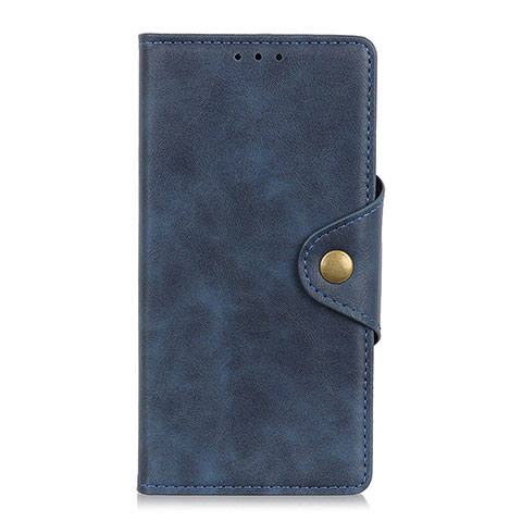 Funda de Cuero Cartera con Soporte Carcasa L03 para Xiaomi Mi 10i 5G Azul