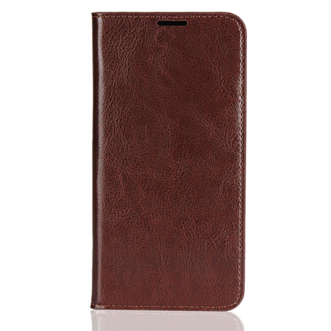 Funda de Cuero Cartera con Soporte Carcasa L03 para Xiaomi Mi 8 Marron