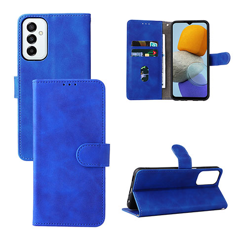 Funda de Cuero Cartera con Soporte Carcasa L03Z para Samsung Galaxy F23 5G Azul