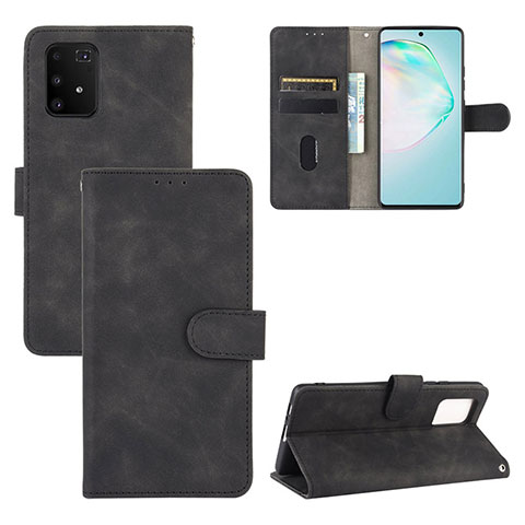 Funda de Cuero Cartera con Soporte Carcasa L03Z para Samsung Galaxy S10 Lite Negro