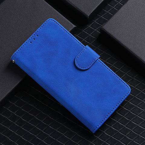 Funda de Cuero Cartera con Soporte Carcasa L03Z para Xiaomi Redmi Note 11 4G (2021) Azul