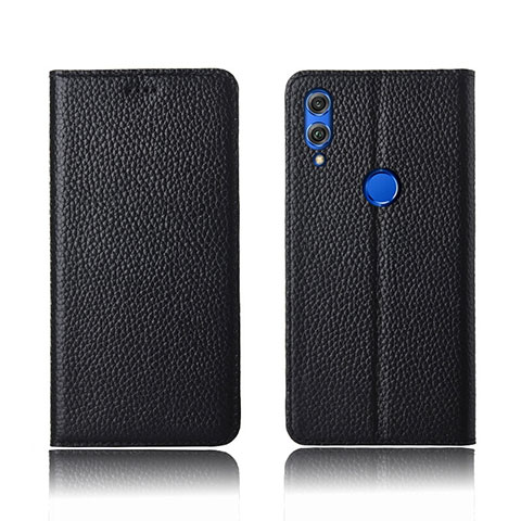 Funda de Cuero Cartera con Soporte Carcasa L04 para Huawei Honor View 10 Lite Negro