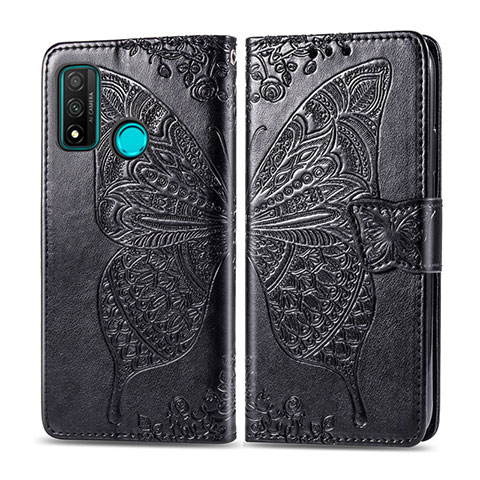 Funda de Cuero Cartera con Soporte Carcasa L04 para Huawei Nova Lite 3 Plus Negro