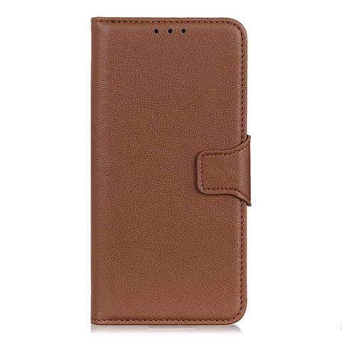 Funda de Cuero Cartera con Soporte Carcasa L04 para LG Velvet 4G Marron