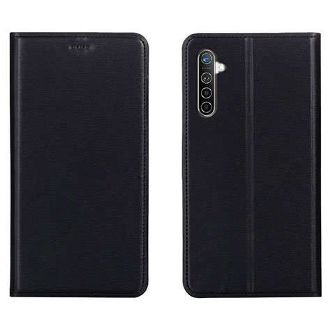 Funda de Cuero Cartera con Soporte Carcasa L04 para Oppo K5 Negro