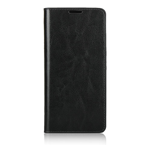 Funda de Cuero Cartera con Soporte Carcasa L04 para Samsung Galaxy A71 4G A715 Negro