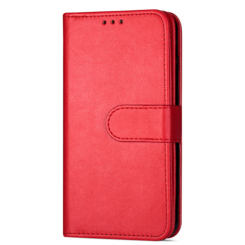 Funda de Cuero Cartera con Soporte Carcasa L04 para Samsung Galaxy S20 5G Rojo