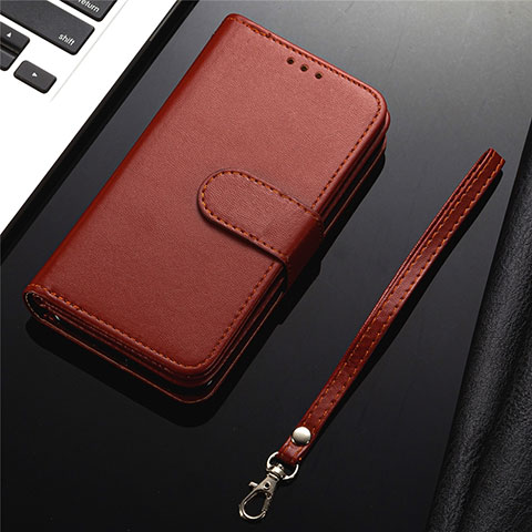 Funda de Cuero Cartera con Soporte Carcasa L04 para Samsung Galaxy S20 Plus 5G Marron