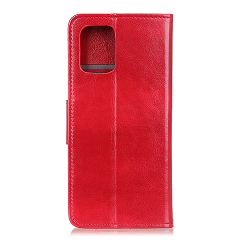 Funda de Cuero Cartera con Soporte Carcasa L04 para Xiaomi Mi 10 Lite Rojo