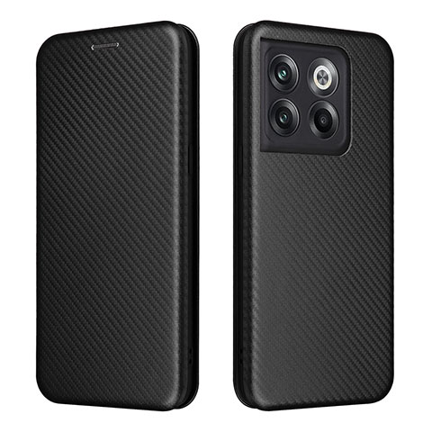 Funda de Cuero Cartera con Soporte Carcasa L04Z para OnePlus 10T 5G Negro