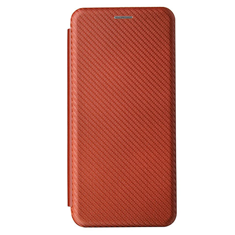 Funda de Cuero Cartera con Soporte Carcasa L04Z para Samsung Galaxy F62 5G Marron