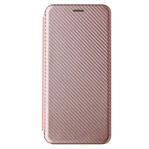 Funda de Cuero Cartera con Soporte Carcasa L04Z para Samsung Galaxy F62 5G Oro Rosa