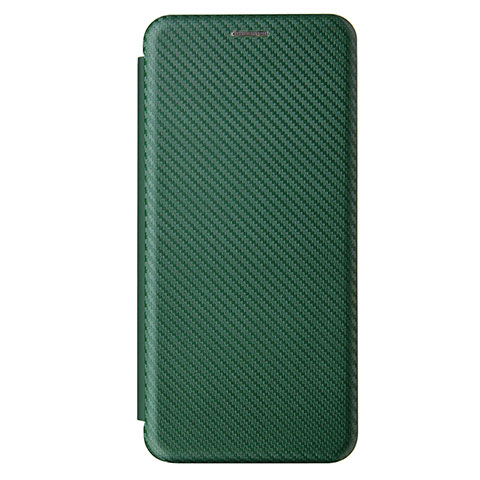 Funda de Cuero Cartera con Soporte Carcasa L04Z para Samsung Galaxy F62 5G Verde