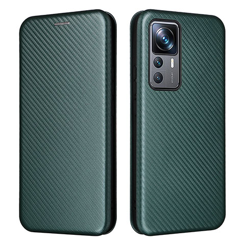 Funda de Cuero Cartera con Soporte Carcasa L04Z para Xiaomi Redmi K50 Ultra 5G Verde