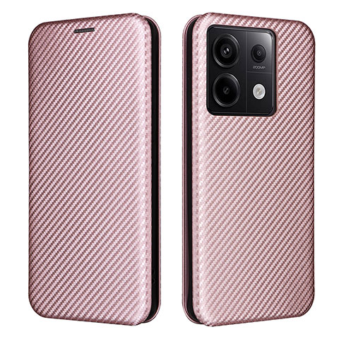 Funda de Cuero Cartera con Soporte Carcasa C04S para Xiaomi Redmi Note 13  Pro 5G Morado