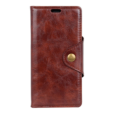 Funda de Cuero Cartera con Soporte Carcasa L05 para Asus Zenfone Max Pro M1 ZB601KL Marron