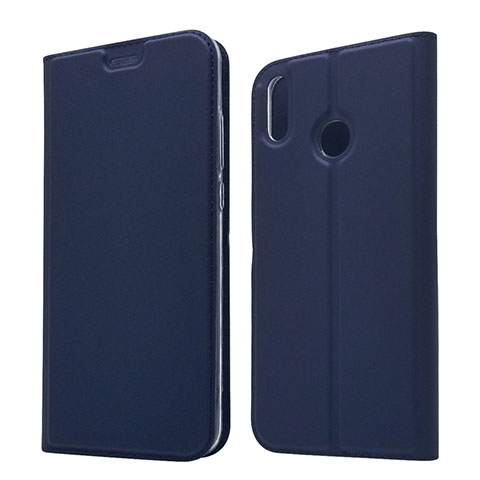 Funda de Cuero Cartera con Soporte Carcasa L05 para Huawei Honor 8X Azul