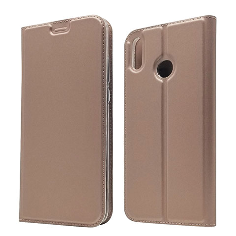 Funda de Cuero Cartera con Soporte Carcasa L05 para Huawei Honor V10 Lite Oro Rosa