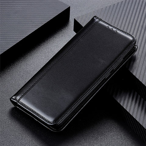 Funda de Cuero Cartera con Soporte Carcasa L05 para Realme 6 Negro