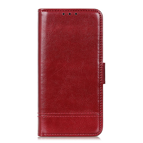 Funda de Cuero Cartera con Soporte Carcasa L05 para Samsung Galaxy A01 Core Rojo