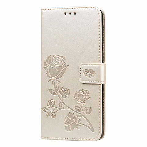 Funda de Cuero Cartera con Soporte Carcasa L05 para Samsung Galaxy M31 Oro