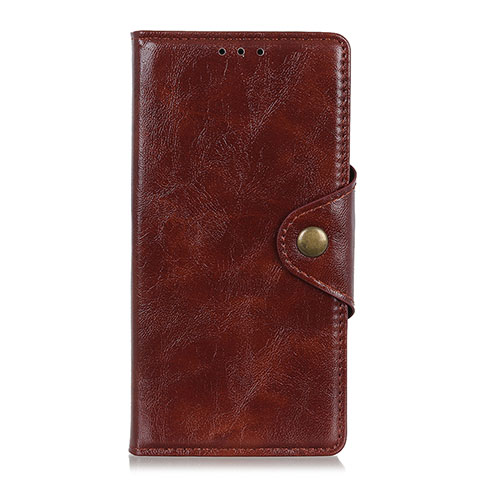 Funda de Cuero Cartera con Soporte Carcasa L05 para Samsung Galaxy Note 20 Plus 5G Marron