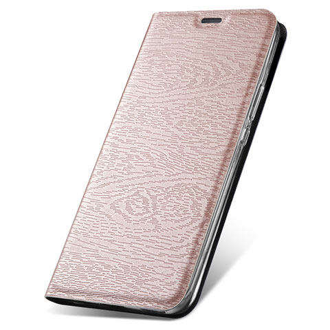 Funda de Cuero Cartera con Soporte Carcasa L05 para Vivo V20 Pro 5G Oro Rosa