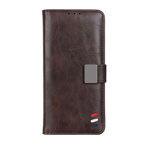 Funda de Cuero Cartera con Soporte Carcasa L05 para Xiaomi Mi 10T Pro 5G Marron