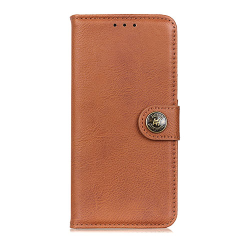 Funda de Cuero Cartera con Soporte Carcasa L05 para Xiaomi Poco X3 Marron Claro