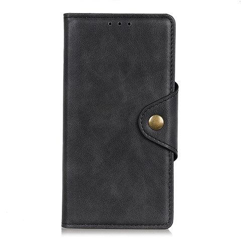 Funda de Cuero Cartera con Soporte Carcasa L05 para Xiaomi Redmi 9 Prime India Negro