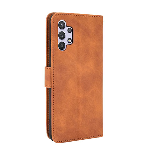 Funda de Cuero Cartera con Soporte Carcasa L05Z para Samsung Galaxy A32 4G Marron