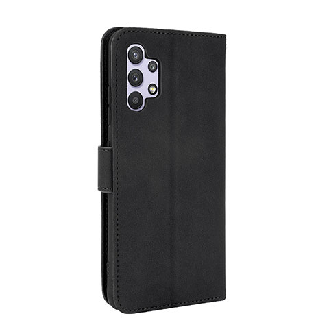 Funda de Cuero Cartera con Soporte Carcasa L05Z para Samsung Galaxy A32 4G Negro