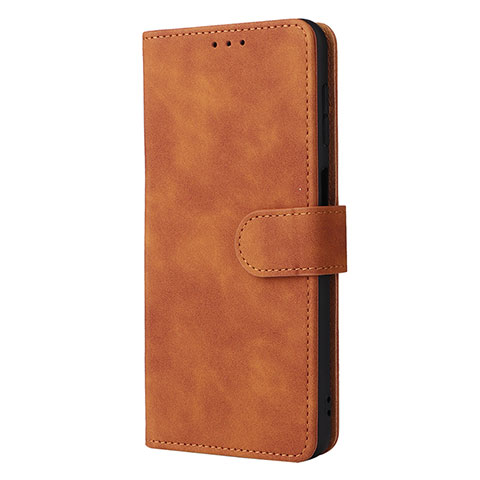 Funda de Cuero Cartera con Soporte Carcasa L05Z para Samsung Galaxy F23 5G Marron