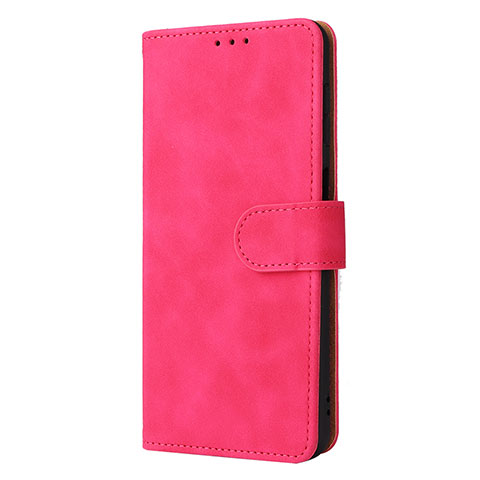 Funda de Cuero Cartera con Soporte Carcasa L05Z para Samsung Galaxy F23 5G Rosa Roja