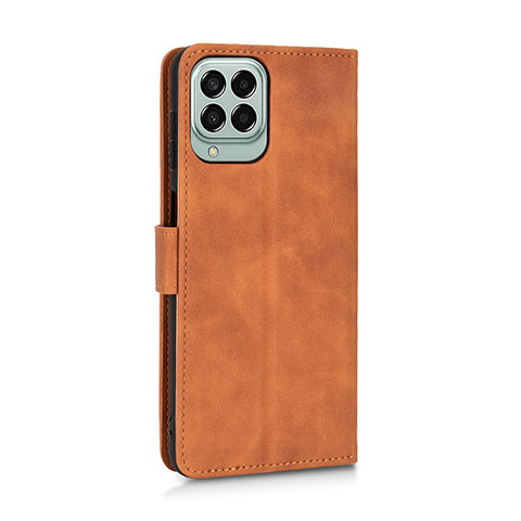 Funda de Cuero Cartera con Soporte Carcasa L05Z para Samsung Galaxy M33 5G Marron