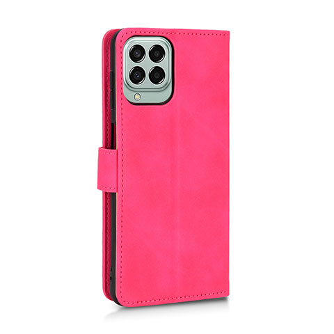 Funda de Cuero Cartera con Soporte Carcasa L05Z para Samsung Galaxy M33 5G Rosa Roja