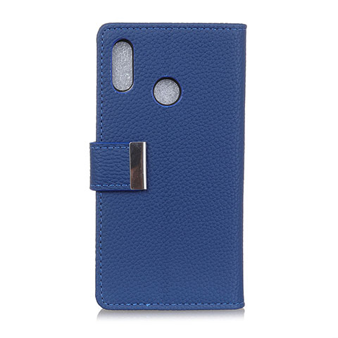 Funda de Cuero Cartera con Soporte Carcasa L06 para Asus Zenfone 5 ZE620KL Azul