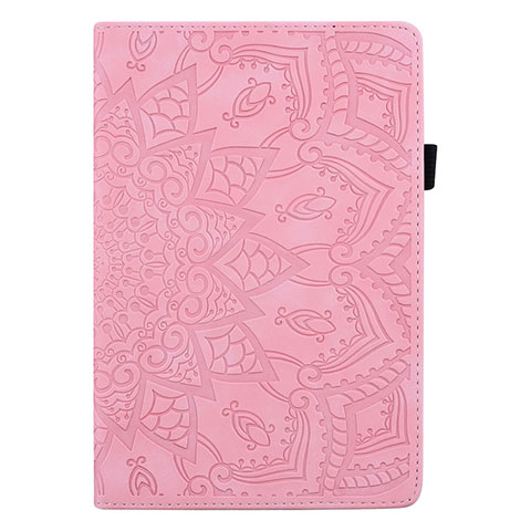 Funda de Cuero Cartera con Soporte Carcasa L06 para Samsung Galaxy Tab S6 Lite 10.4 SM-P610 Rosa