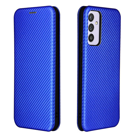 Funda de Cuero Cartera con Soporte Carcasa L06Z para Samsung Galaxy A15 5G Azul