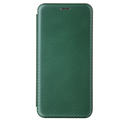 Funda de Cuero Cartera con Soporte Carcasa L06Z para Samsung Galaxy A41 SC-41A Verde