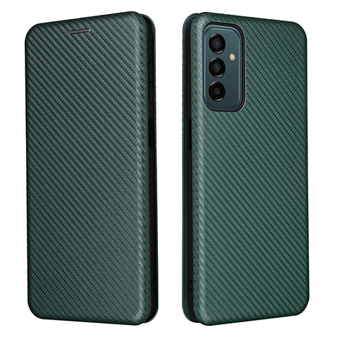 Funda de Cuero Cartera con Soporte Carcasa L06Z para Samsung Galaxy M23 5G Verde