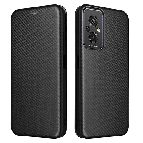 Funda de Cuero Cartera con Soporte Carcasa L06Z para Xiaomi Redmi 11 Prime 4G Negro