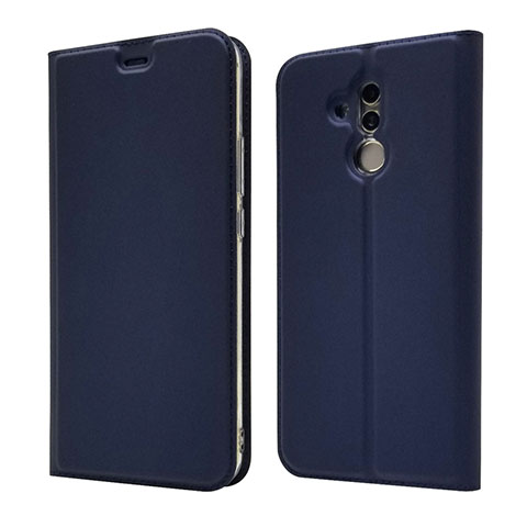 Funda de Cuero Cartera con Soporte Carcasa L07 para Huawei Mate 20 Lite Azul