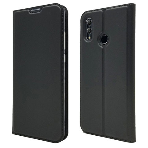 Funda de Cuero Cartera con Soporte Carcasa L07 para Huawei P Smart (2019) Negro