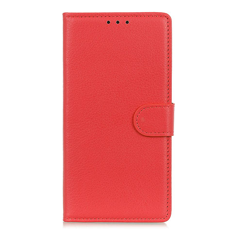 Funda de Cuero Cartera con Soporte Carcasa L07 para Nokia 8.3 5G Rojo