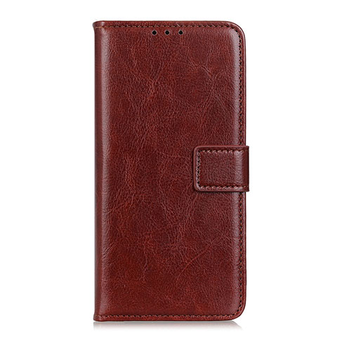 Funda de Cuero Cartera con Soporte Carcasa L07 para Realme Q2 Pro 5G Marron