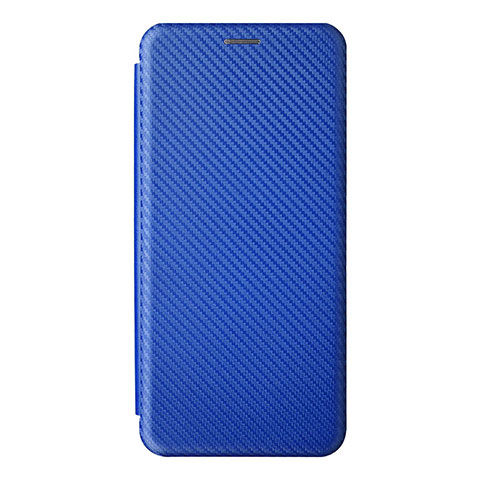 Funda de Cuero Cartera con Soporte Carcasa L07Z para Samsung Galaxy A03 Azul